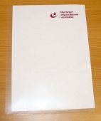 Фирменная папка-уголок - прозрачная (от 10 шт.)